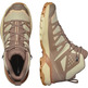 Salomon X Ultra 360 Edge Mid GTX W Beige/Marron Botte