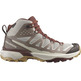 Chaussure Salomon X Ultra 360 Edge Mid GTX W Marron/Beige/Blanc