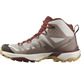Chaussure Salomon X Ultra 360 Edge Mid GTX W Marron/Beige/Blanc