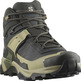 Chaussures Salomon X Ultra 5 Mid GTX Gris/Vert