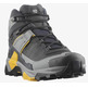 Chaussures Salomon X Ultra 5 Mid GTX Noir/Gris/Moutarde
