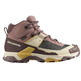 Chaussures Salomon X Ultra 5 Mid GTX W Grenat/Beige