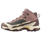 Chaussures Salomon X Ultra 5 Mid GTX W Grenat/Beige