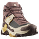 Chaussures Salomon X Ultra 5 Mid GTX W Grenat/Beige