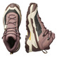 Chaussures Salomon X Ultra 5 Mid GTX W Grenat/Beige