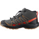 Chaussure Salomon XA PRO V8 MID CSWP J Gris/Or