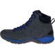 Merrell Siren Q2 Mid WTPF Bottes W Noir/bleu