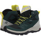 Profil de Salomon Mid GTX Bottes Vert/Lima