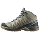 Chaussures Salomon X-Adventure Recon GTX W Mid Vert/Gris