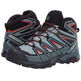 Salomon X Ultra 3 Mid GTX Gris/Négro/Rojo bottes