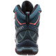 Salomon X Ultra 3 Bottes Mid GTX W Eau verte/Coral