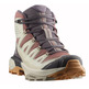 Chaussures Salomon X Ultra 360 Edge Mid GTX W Beige/Marron/Violet