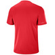 T-shirt Salomon Agile HZ SS Tee Rouge