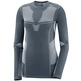 Chemise Salomon Primo Warm Seamless W Gris