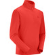 Pull-over Salomon Autreck demi-zip rouge