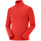 Pull-over Salomon Autreck demi-zip rouge