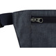 Sac banane MoneyBelt en peau de Tatonka Bleu marine