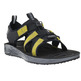 Sandale Bestard Cross Noir/Vert Citron