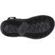 Sandales noires Teva Hurricane Verge