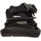 Sandales noires Teva Hurricane Verge
