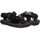 Sandales noires Teva Hurricane Verge