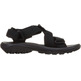 Sandales noires Teva Hurricane Verge