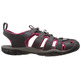 Sandalia Keen Clearwater CNX Cuir Gris/Fucsie