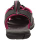 Sandalia Keen Clearwater CNX Cuir Gris/Fucsie