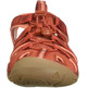 Sandalia Keen Clearwater CNX W Rojo / Corail