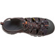 Sandalia Keen Newport H2 Anthracite/Orange