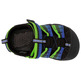 Sandalia Keen Newport H2 Jeunes Noir/Azul/Verde