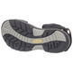 Sandalia Keen Rialto II 3 Points Cuir Noir