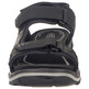 Sandalia Keen Rialto II 3 Points Cuir Noir