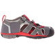 Sandalia Keen Seacamp II CNX Enfants Gris/Rojo
