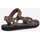 Teva Original Universal Sandale Marron/Vert/Beige