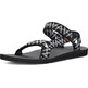 Teva Original Universal Sandale Noir/Blanc