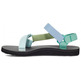 Sandales Teva Original Universal W Bleu / Vert