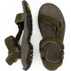 Sandale Teva Terra Fi Lite en cuir vert