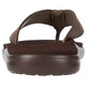 Sandalia Teva Voya Flip Cuero Maron