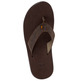 Sandalia Teva Voya Flip Cuero Maron