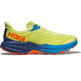 Chaussures Hoka Speedgoat 5 vert citron/bleu marine