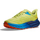 Chaussures Hoka Speedgoat 5 vert citron/bleu marine
