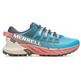 Chaussure Merrell Agility Peak 4 GTX W Bleu/Rose