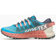 Chaussure Merrell Agility Peak 4 GTX W Bleu/Rose