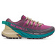 Chaussures Merrell Agility Peak 4 W Fuchsia/Aigue-marine