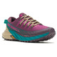 Chaussures Merrell Agility Peak 4 W Fuchsia/Aigue-marine