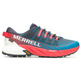 Chaussure Merrell Agitily Peak 4 GTX Bleu/Rouge