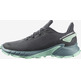 Chaussures Salomon Alphacross 4 GTX W Gris/Turquoise