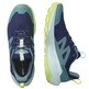 Chaussure de course Salomon Elixir Activ GTX Bleu/Vert citron