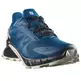 Chaussure Salomon Supercross 4 GTX Bleu/Blanc